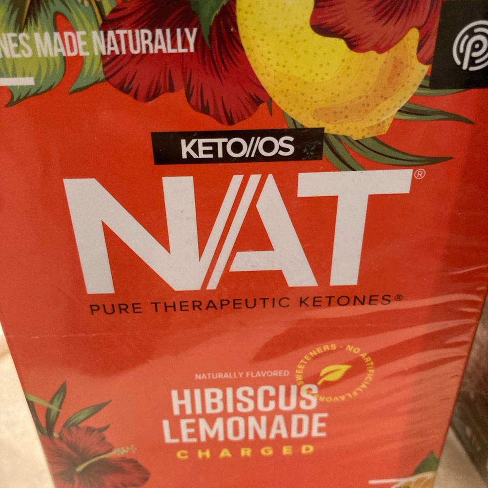 Hibiscus lemonade